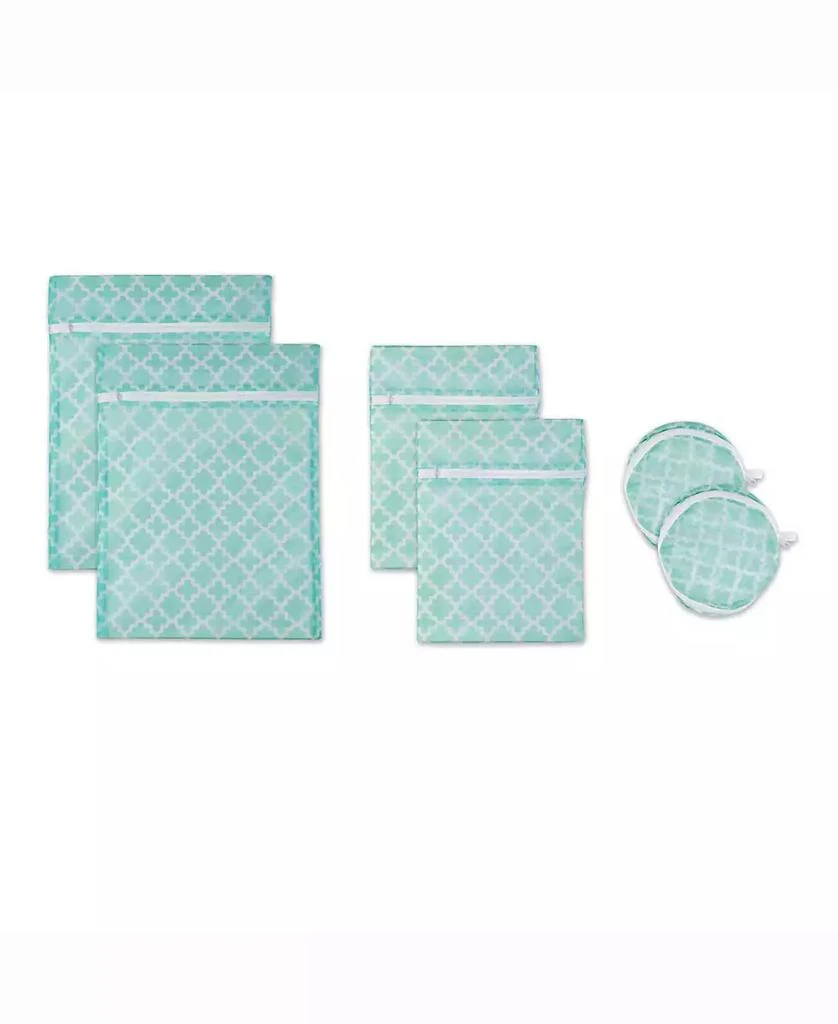 商品Design Imports|Design Import Lattice Set F Mesh Laundry Bag, Set of 6,价格¥161,第1张图片