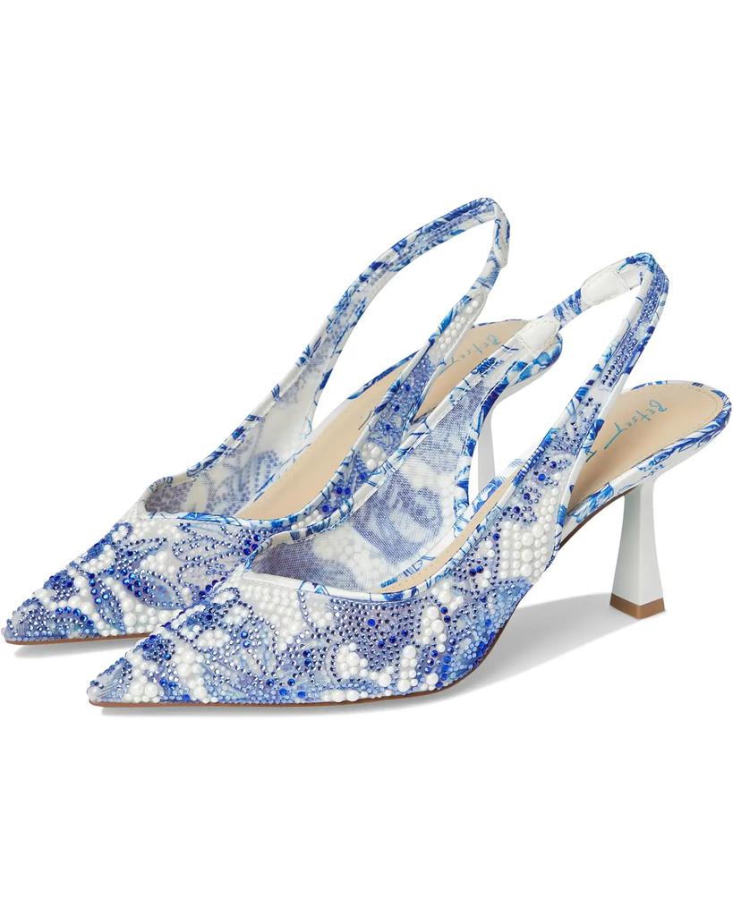 Women's Clrkm Pointed Toe Slingback Pumps image 2