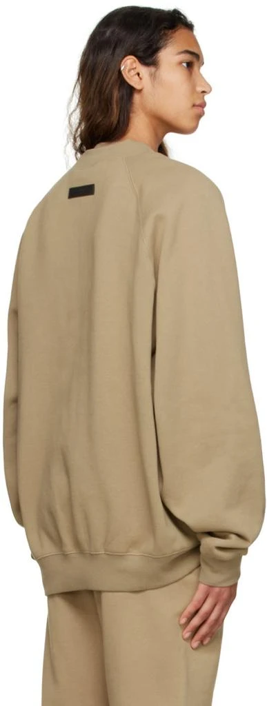 Fear of God ESSENTIALS Tan Cotton Sweatshirt 3