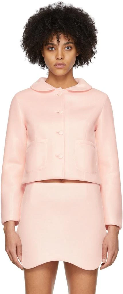 商品Sandy Liang|Pink Fiskar Jacket,价格¥1211,第1张图片