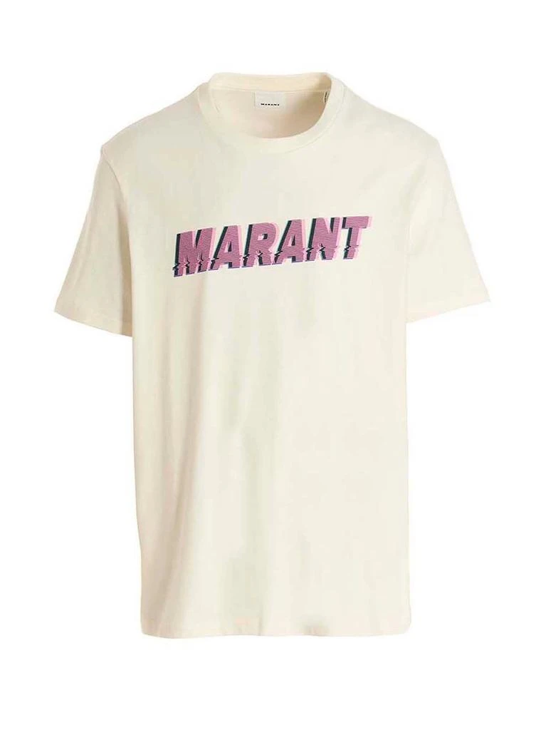 商品Isabel Marant|Isabel Marant Logo Printed Crewneck T-Shirt,价格¥1014,第1张图片