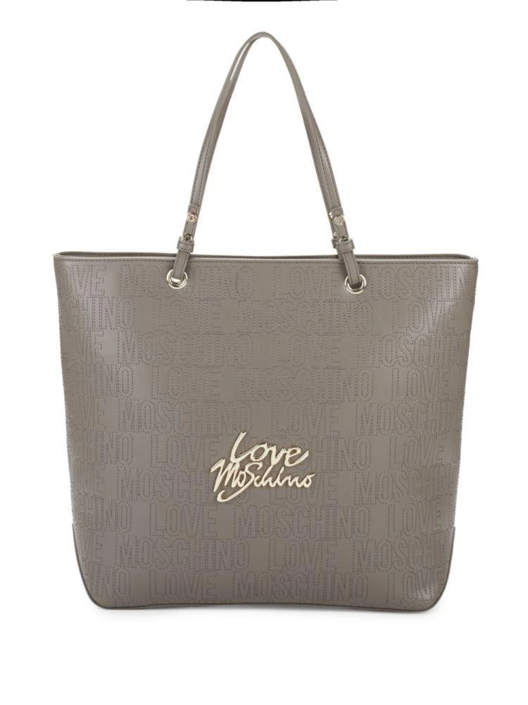 商品Moschino|Embossed Tote,价格¥1062,第1张图片