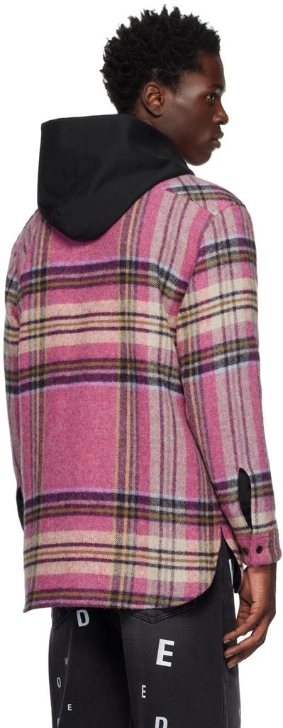 商品We11done|Pink Check Shirt,价格¥1613,第3张图片详细描述