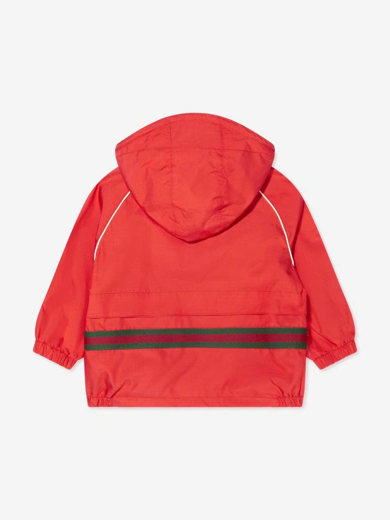 商品Gucci|Gucci Baby Zip Up Jacket in Red,价格¥3070,第2张图片详细描述