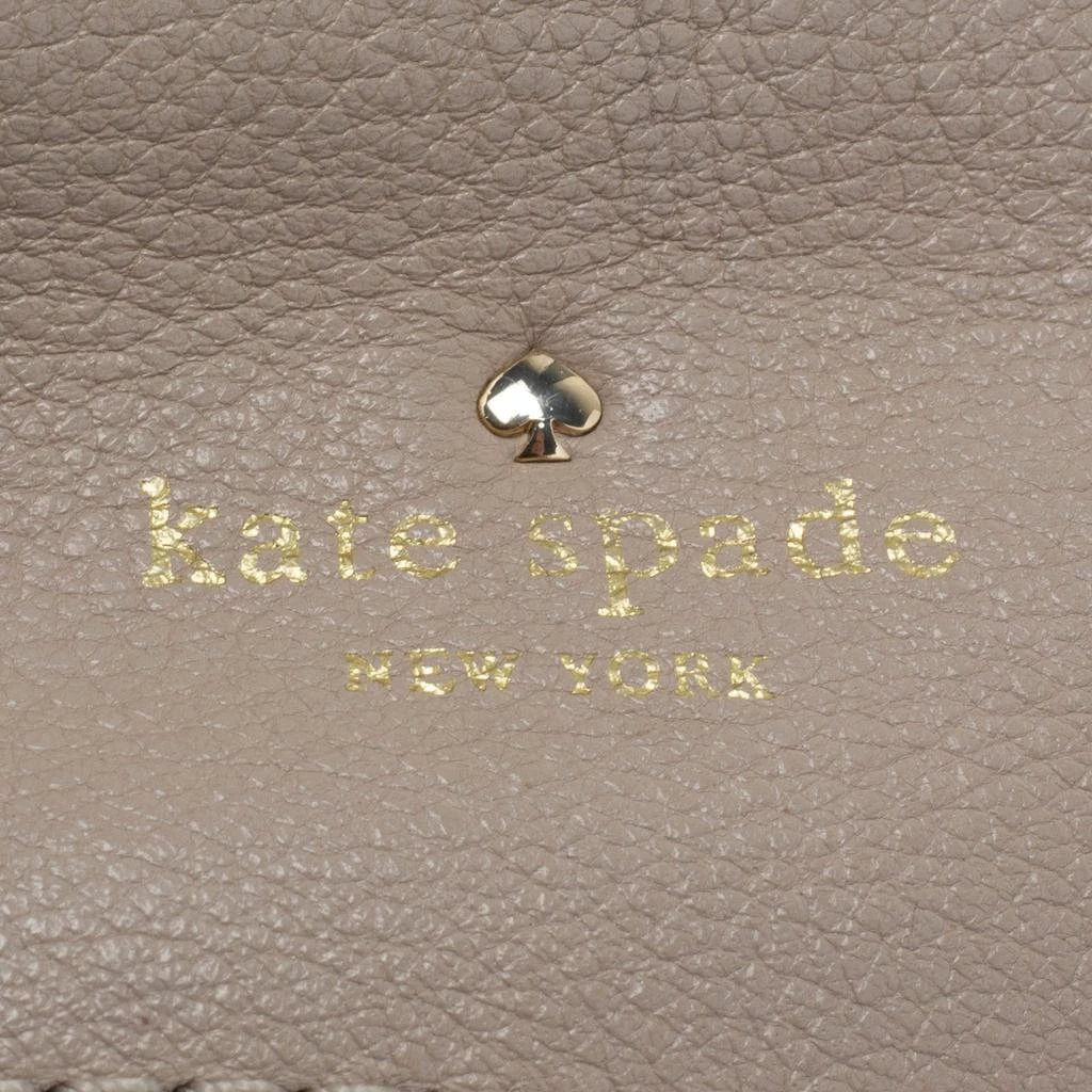 Kate Spade Grey/Black Leather Top Handle Bag 商品
