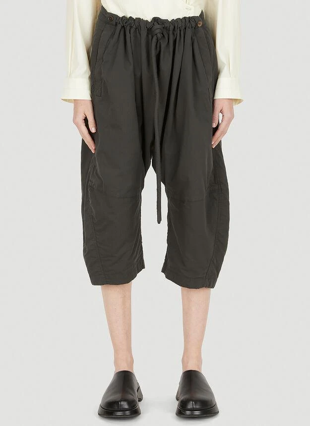 商品Lemaire|Soft Bermuda Shorts in Black,价格¥2086,第1张图片