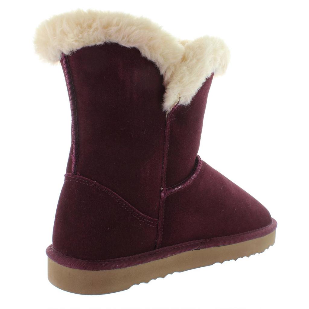 Style & Co. Womens Tiny 2 Suede Faux Fur Lined Winter Boots商品第7张图片规格展示