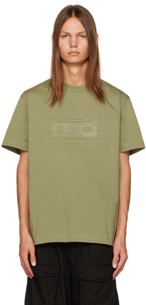 商品Alexander Wang|Khaki Dollar Bill T-Shirt,价格¥1755,第1张图片