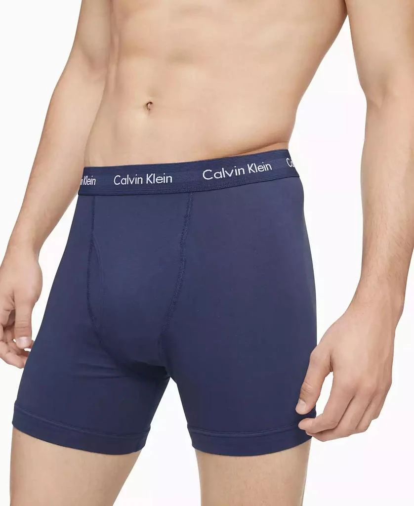 Men's 3-Pack Cotton Stretch Boxer Briefs Underwear 商品