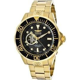 商品Invicta|Grand Diver Automatic Black Dial Black Ion-plated Men's Watch  13709,价格¥923,第1张图片