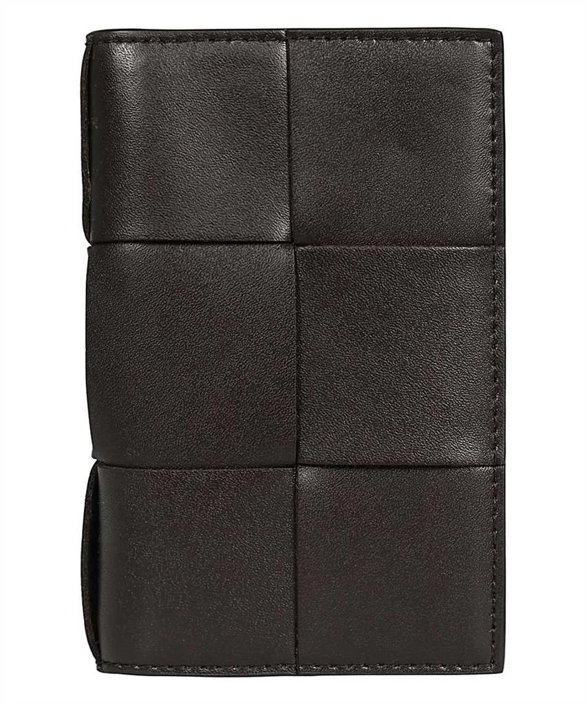 商品Bottega Veneta|Bottega Veneta Fondant Intrecciato Leather Flap Card Case,价格¥2599,第1张图片