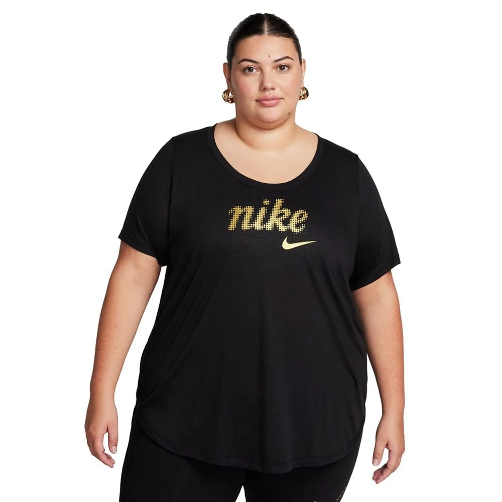商品NIKE|Women's Plus Size Essential Tunic Logo T-Shirt,价格¥302,第1张图片
