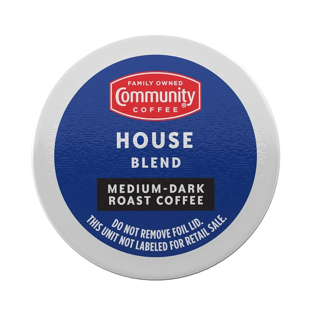 商品Community Coffee|House Blend Medium-Dark Roast Single Serve Pods, Keurig K-Cup Brewer Compatible, 72 Ct,价格¥567,第2张图片详细描述