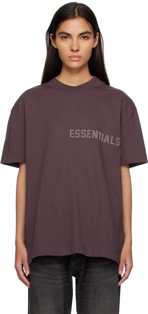 商品Essentials|SSENSE Exclusive Purple T-Shirt,价格¥217,第1张图片