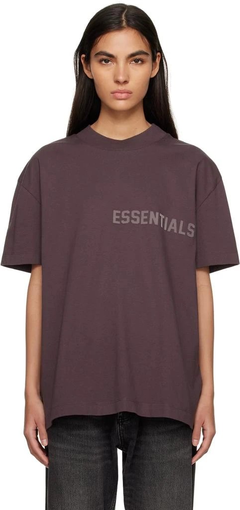 Fear of God ESSENTIALS SSENSE Exclusive Purple T-Shirt 1