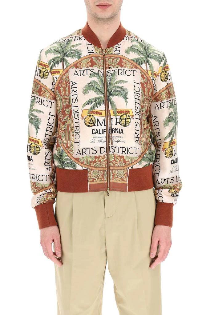 商品AMIRI|Amiri rum label bomber jacket,价格¥9150,第2张图片详细描述