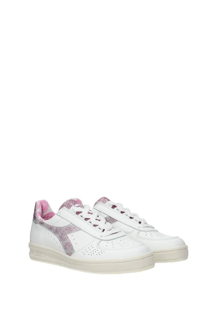 商品Diadora|Sneakers paisley Leather White Pink,价格¥745,第2张图片详细描述