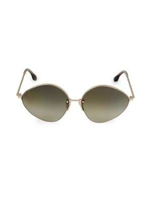 商品Victoria Beckham|64MM Oval Sunglasses,价格¥337,第1张图片