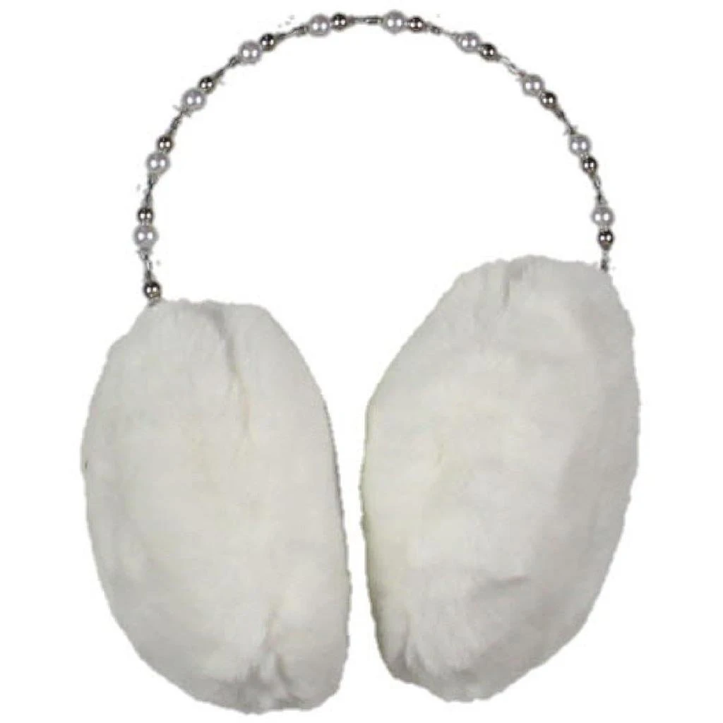 商品Betsey Johnson|Betsey Johnson Womens Faux Fur Embellished Earmuffs,价格¥61,第1张图片