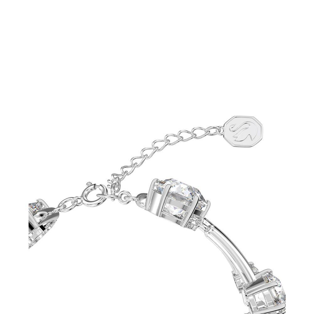 商品Swarovski|Silver-Tone Constella Crystal Two Row Bangle Bracelet,价格¥2066,第5张图片详细描述