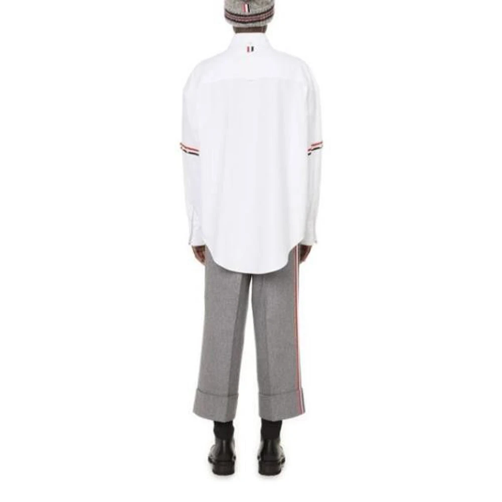 THOM BROWNE 白色女士衬衫 FLL079E-F0313-100 商品
