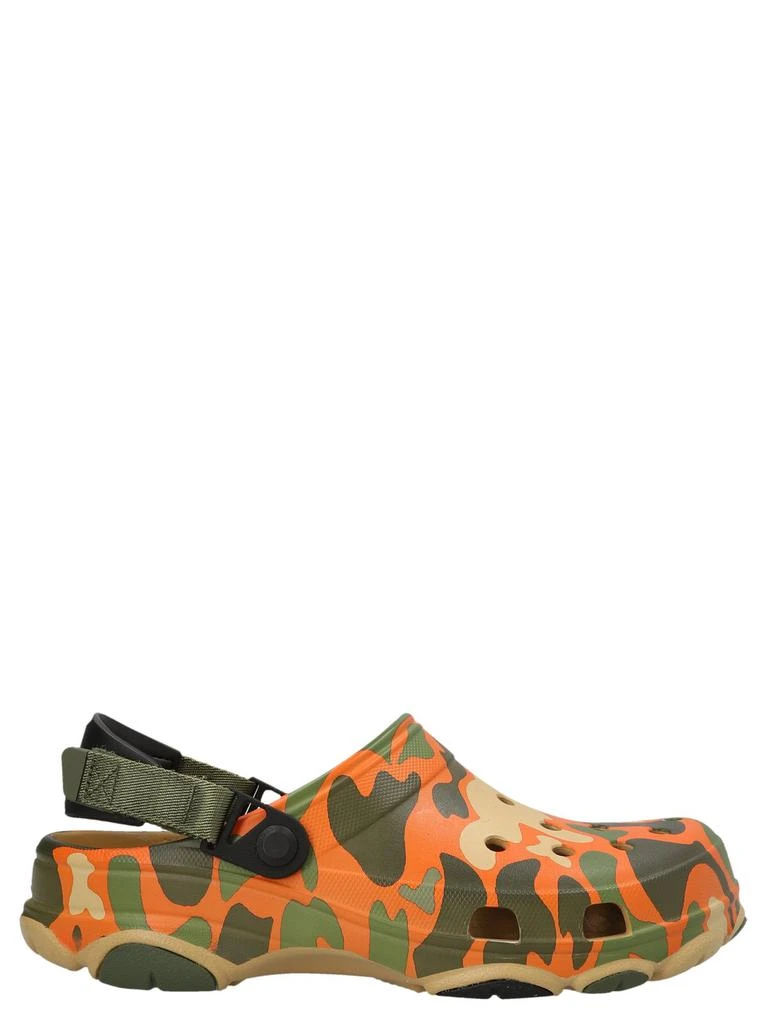 商品Crocs|Crocs Camouflage Printed Cut-Out Detailed Clogs,价格¥312,第1张图片