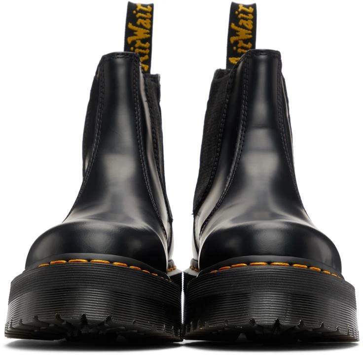 商品Dr. Martens|Black 2976 Platform Chelsea Boots,价格¥1577,第2张图片详细描述