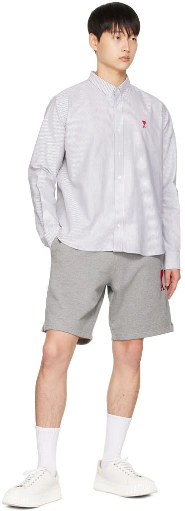 商品AMI|Black & White Ami de Cœur Shirt,价格¥767,第4张图片详细描述