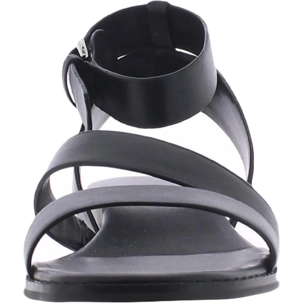 商品Marc Fisher|Marc Fisher Womens Tavie Leather Flat Slide Sandals,价格¥231,第4张图片详细描述