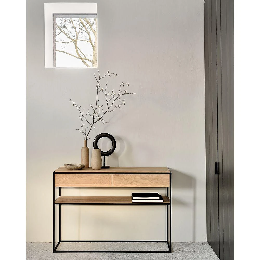 商品Ethnicraft|Monolit Oak Console,价格¥13006,第1张图片