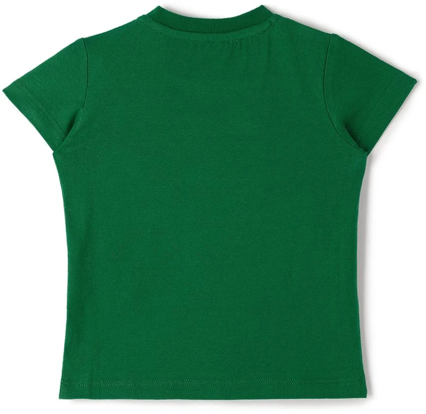 商品Kenzo|Baby Green & Beige T-Shirt & Shorts Set,价格¥841,第3张图片详细描述