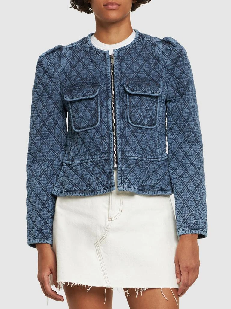 商品MARANT ETOILE|Deliona Cotton Denim Jacket,价格¥3634,第2张图片详细描述