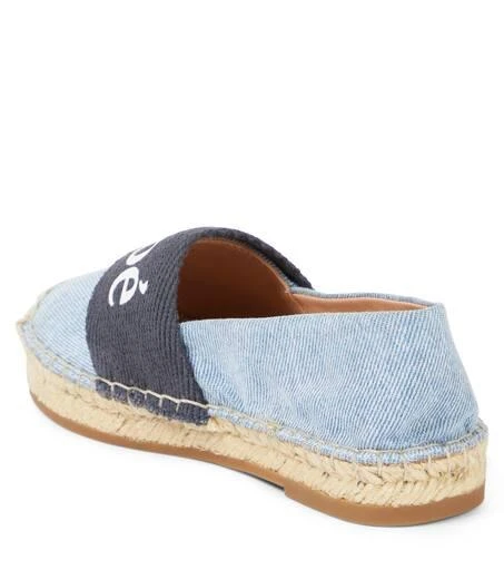 商品Chloé|Logo denim espadrilles,价格¥1312,第3张图片详细描述