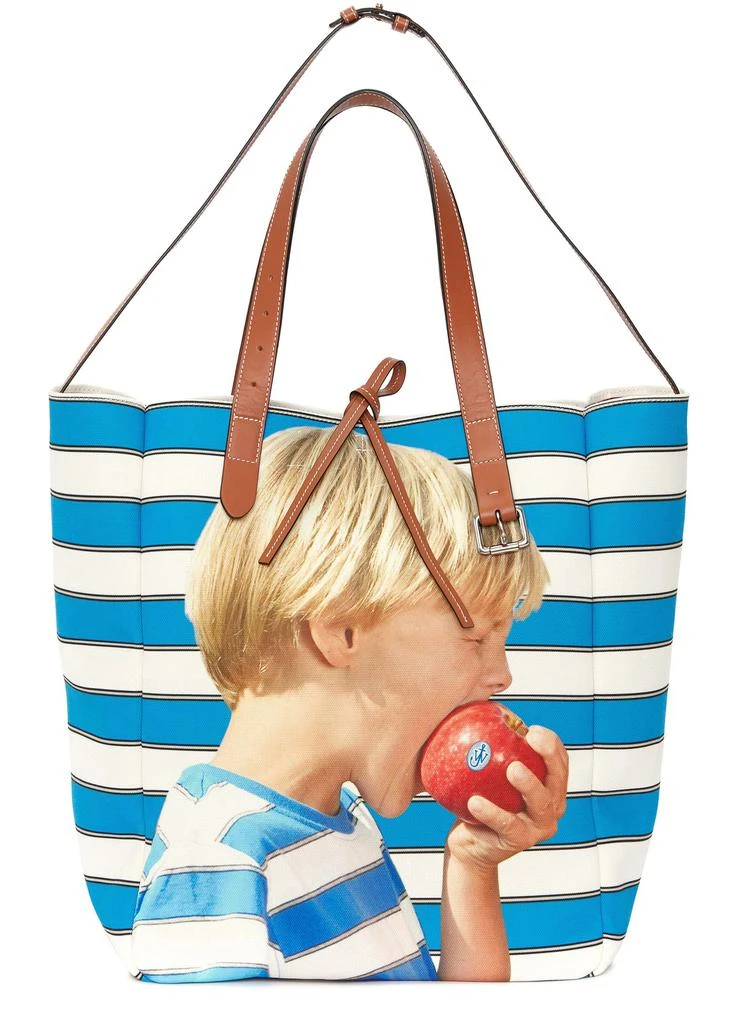 Belt Tote Bag With Boy With Apple Motif 商品