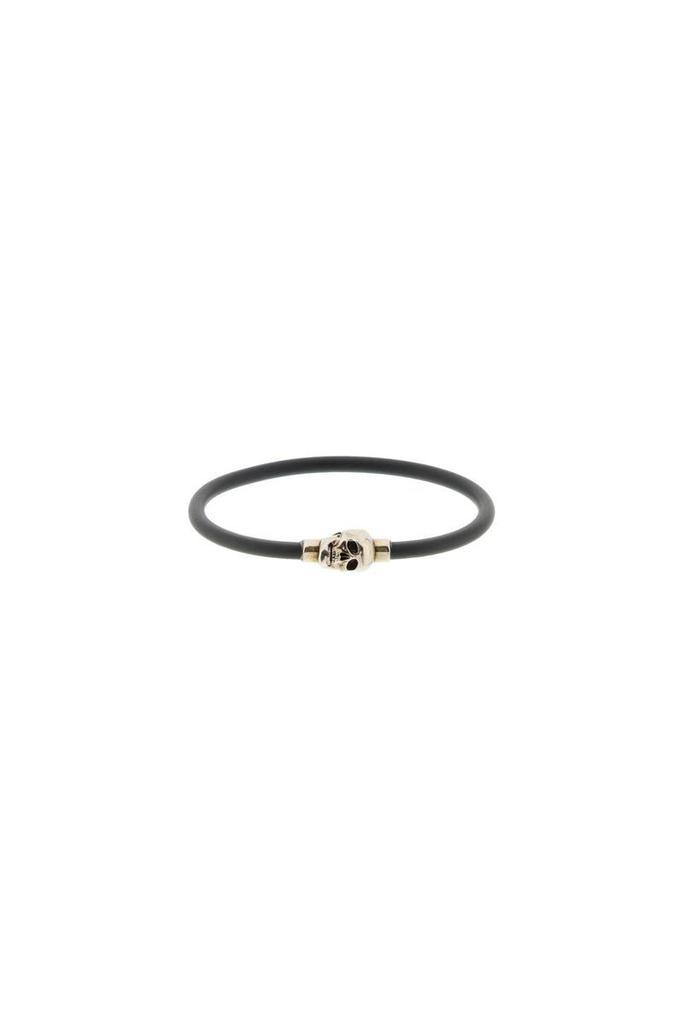 商品Alexander McQueen|Alexander mcqueen skull rubber bracelet,价格¥1076,第1张图片