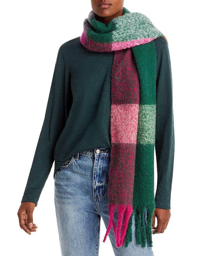 商品Echo Design|Field Plaid Plush Scarf,价格¥219,第1张图片