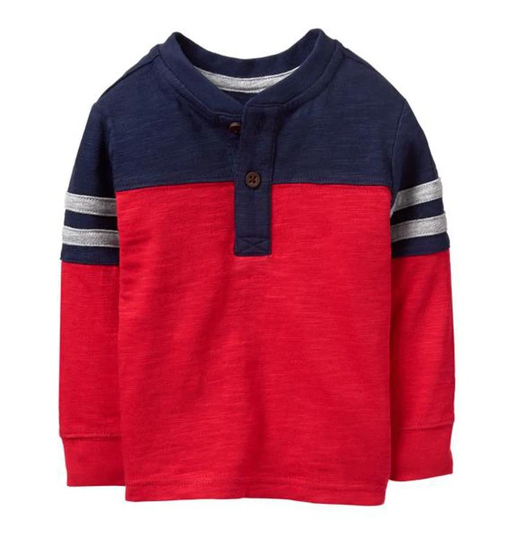 商品Gymboree|Colorblock Henley,价格¥126,第1张图片