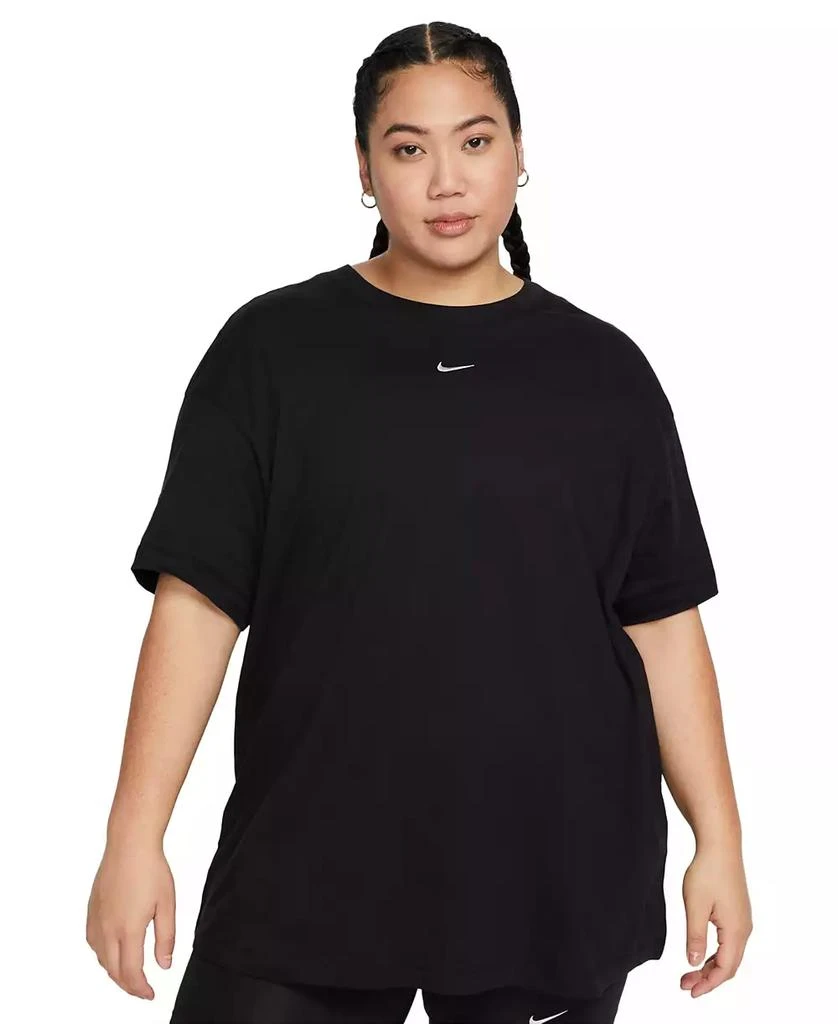 商品NIKE|Plus Size Active Sportswear Essential Women's Logo T-Shirt,价格¥171,第1张图片