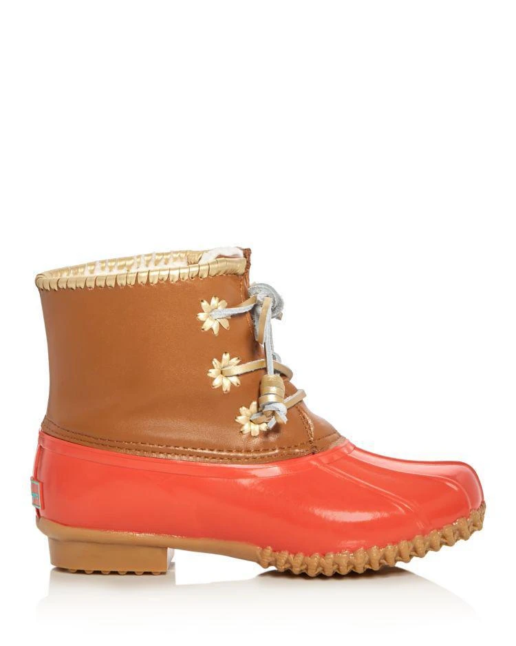 商品Jack Rogers|Jack Rogers Chloe Classic Metallic Trim Duck Boots ,价格¥894,第2张图片详细描述