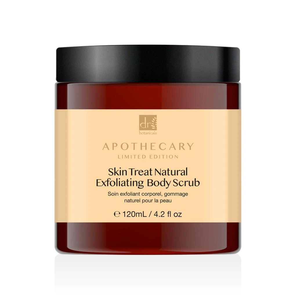 商品Dr. Botanicals|Skin Treat Natural Exfoliating Body Scrub 120ml Twin Value Savings Pack,价格¥177,第2张图片详细描述