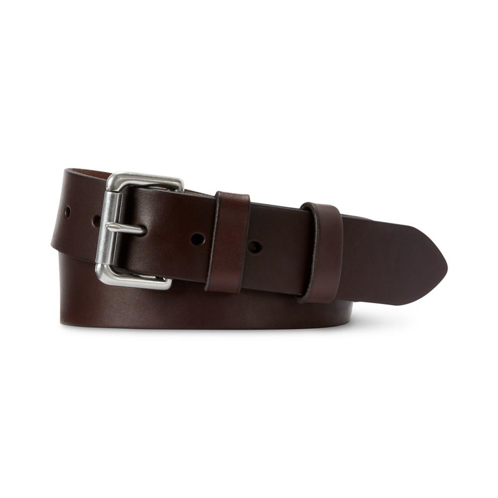 Men's Leather Roller-Buckle Belt商品第1张图片规格展示