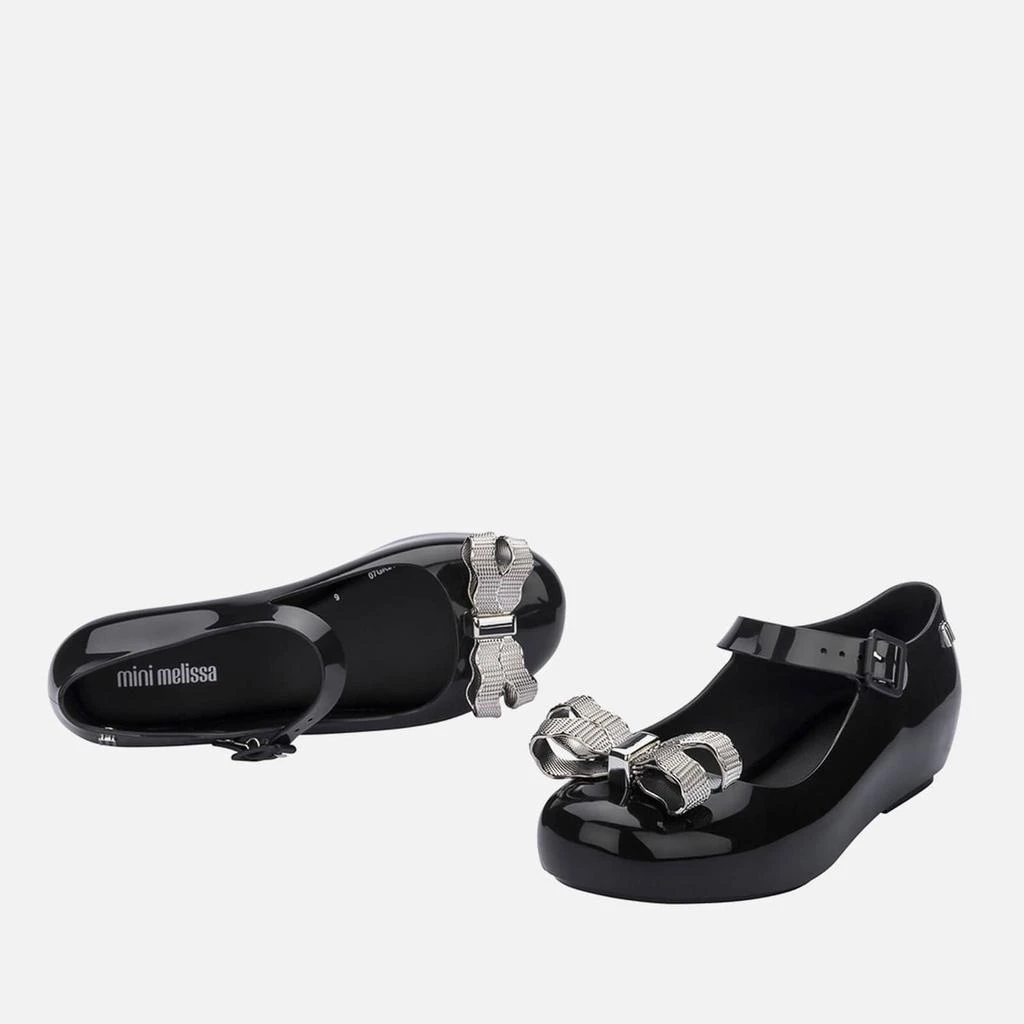 商品Mini Melissa|Mini Melissa Girls' Dora Delight Ballet Flat Sandals - Black,价格¥359,第4张图片详细描述