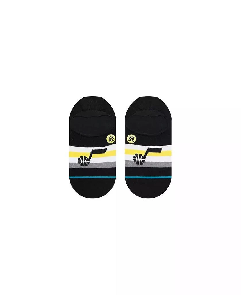 商品Stance|Men's and Women's Utah Jazz Stripe No Show Socks,价格¥128,第2张图片详细描述