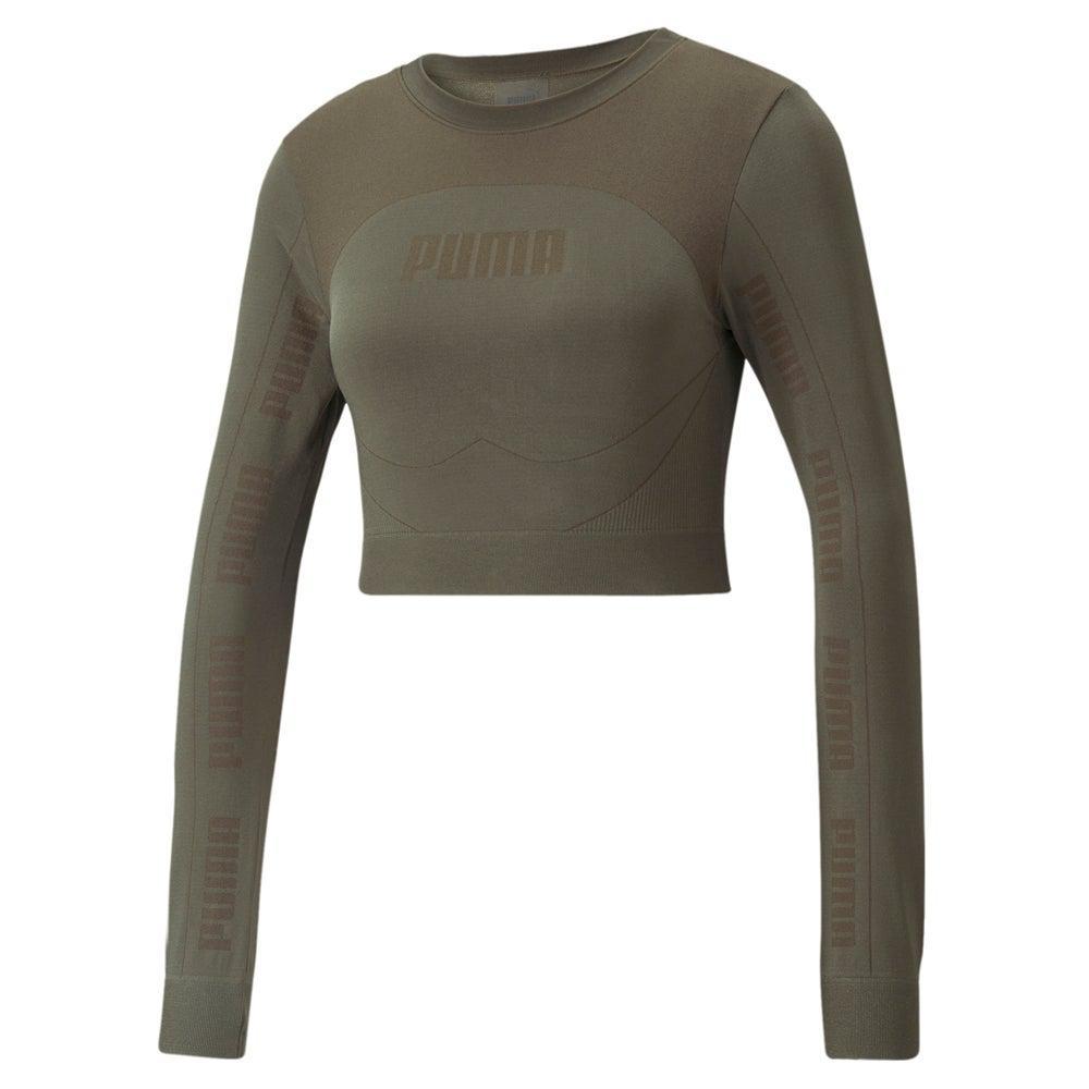 商品Puma|Evostripe Evoknit Long Sleeve Pullover Shirt,价格¥206,第3张图片详细描述