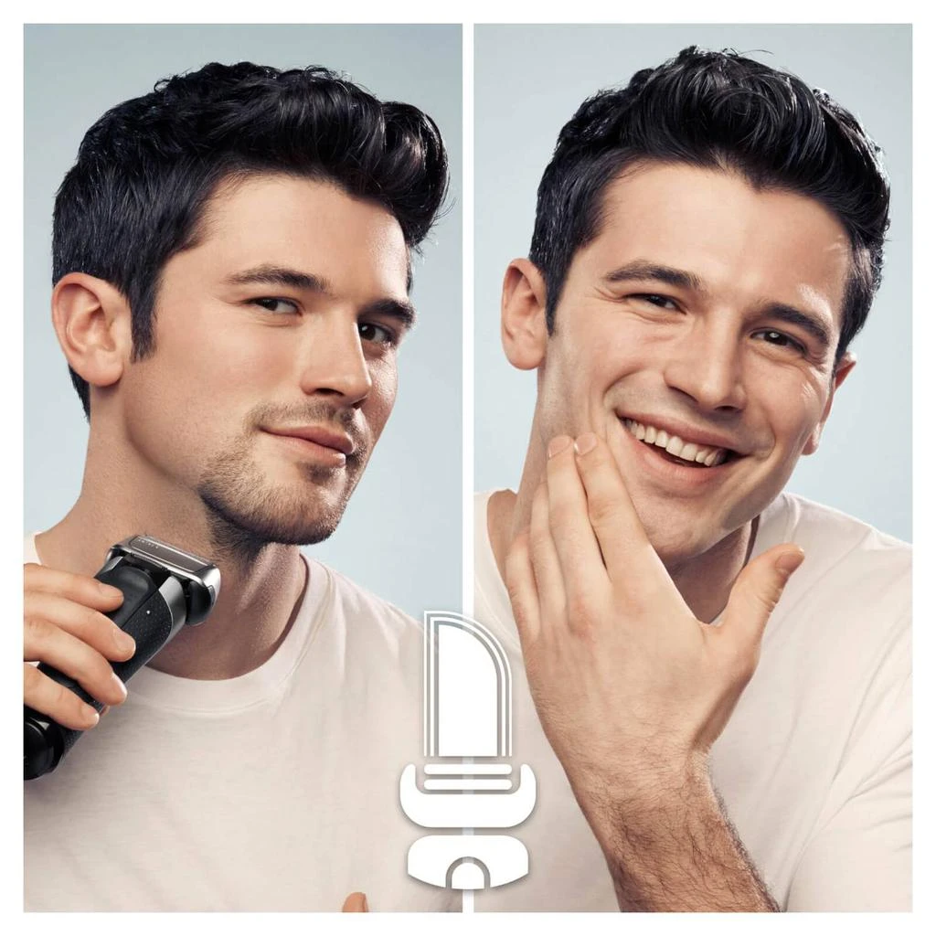 商品Braun|Braun Series 8 8350s Electric Shaver, Silver,价格¥2254,第3张图片详细描述