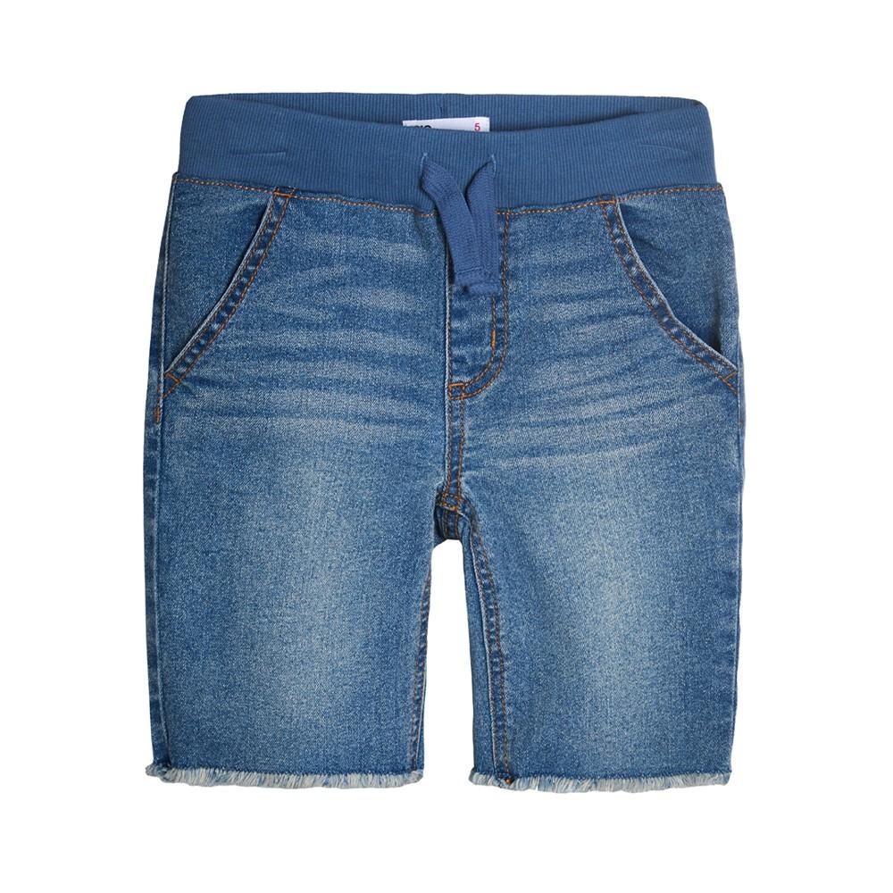 Little Boys Denim Drawstring Shorts商品第1张图片规格展示