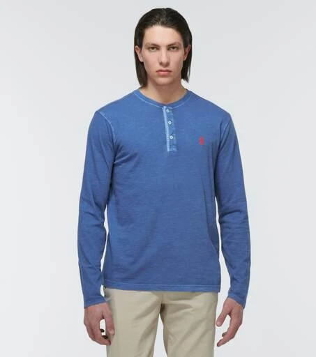 商品Ralph Lauren|棉质针织亨利衫,价格¥532,第3张图片详细描述
