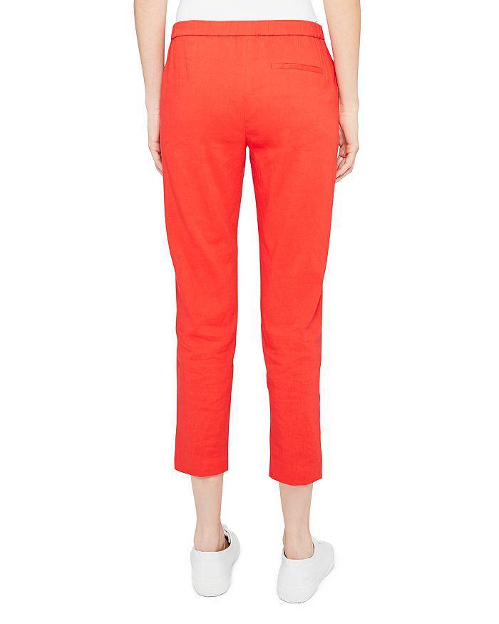 商品Theory|Treeca 'Good Linen' Pull-On Pants,价格¥547,第4张图片详细描述