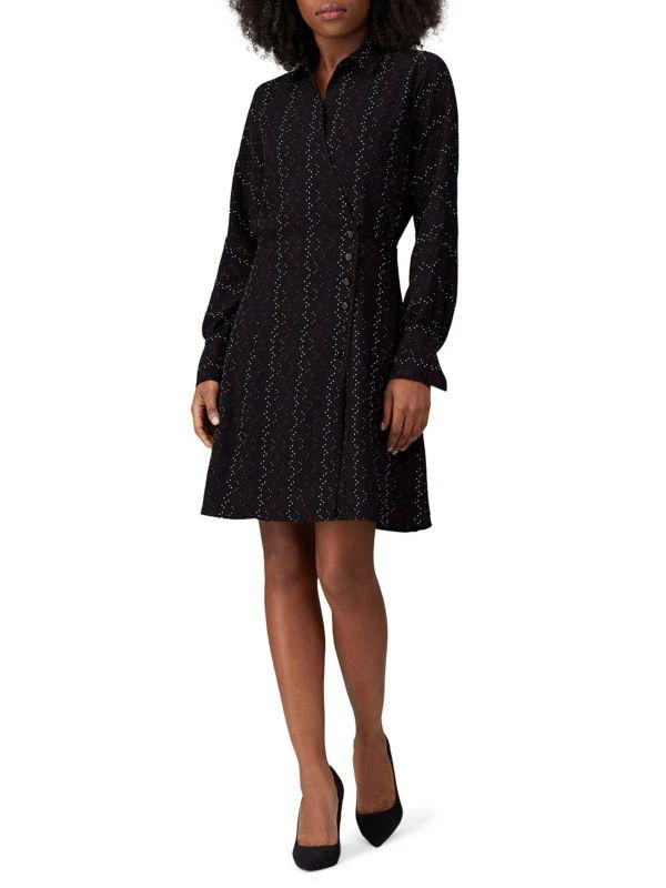 商品[二手商品] Equipment|Harmon Zig Zag Wrap Dress,价格¥675,第1张图片