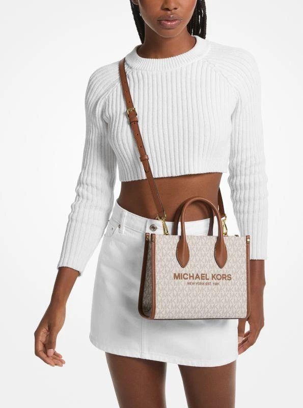 商品Michael Kors|Mirella老花托特单肩包,价格¥1019,第3张图片详细描述